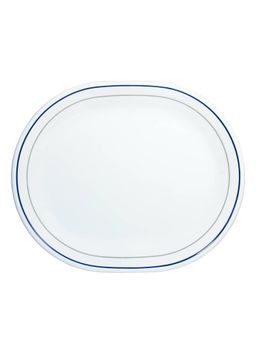 Corelle - Double Ring 31Cm Multipurpose Kitchen Serving Oval Platter