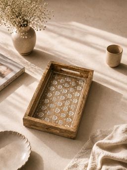The Pitara Project - Tray Wooden - Gulmohar - (S)
