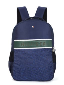 Tommy Hilfiger - Adrien Laptop Backpack Printed Navy Blue 8903496175967