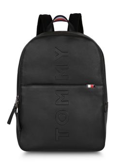 Tommy Hilfiger - Time-Square Laptop Backpack Textured Black 8903496176155