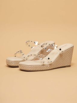 ERIDANI - Jen Transparent Wedges