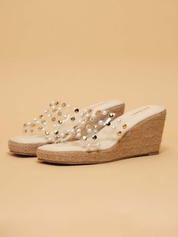 ERIDANI - Niki Transparent Wedges