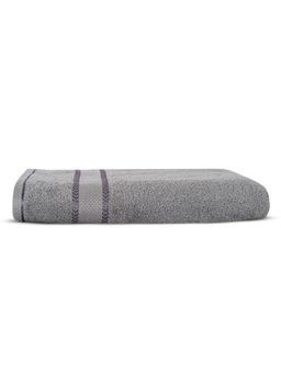Layers - Everfresh 100% Cotton 380 GSM Grey Bath Towel