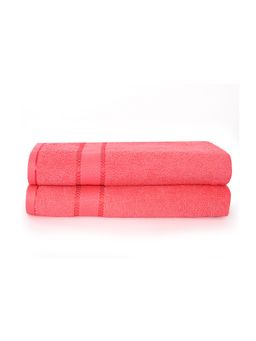 Layers - Everfresh 100% Cotton 380 GSM Bath Towel Desert Flower (Pack of 2)