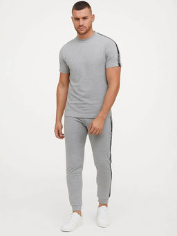 HOUSE OF S - Mens Grey Co-ord Set