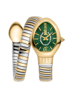 Just Cavalli - Green Dial Eclisse Analogue Women Casual Watch (JC1L371M0065) (M)