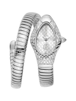 Just Cavalli - Silver Dial Vetra Analogue Women Casual Watch (JC1L373M1015) (M)