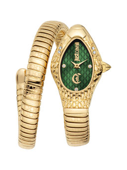 Just Cavalli - Green Dial Vetra Analogue Women Casual Watch (JC1L373M1035) (M)