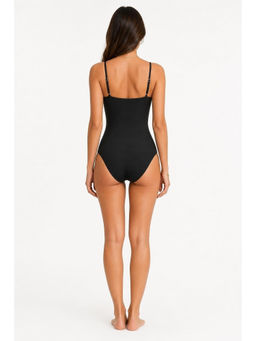 Cider - Black Toile De Jouy Bodysuit