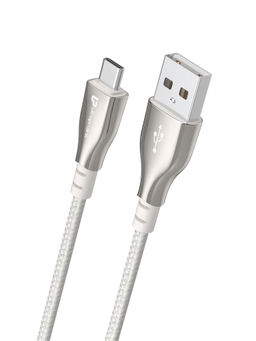 UltraProlink - UL1065 USB Type A to USB Type C 3A-15W Fast Charging Metal Cable with NylonBraiding