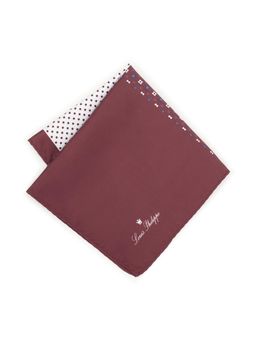 Louis Philippe - Maroon Pocket Square