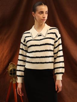 Kazo - Sansa Sweater - White