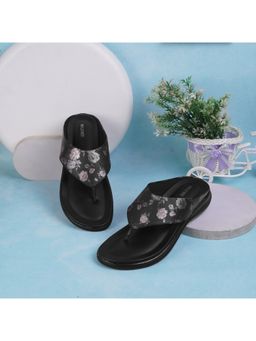 Walkway - Black Casual Sandals