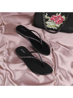 Walkway - Black Casual Flats