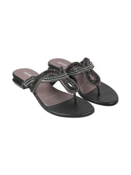 Metro - Black Wedding Heel Sandals