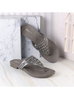 Mochi - Grey Wedding Flats