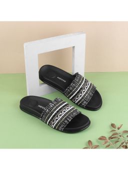 Mochi - Black Casual Sliders