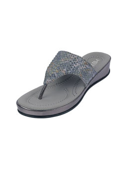 Metro - Grey Party Sandals