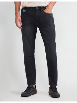 U.S. Polo Assn. Denim Co. - Black Henry Tapered Fit Jeans