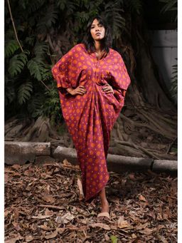 Azurina - Chandrika Kaftan - Marigold Spice