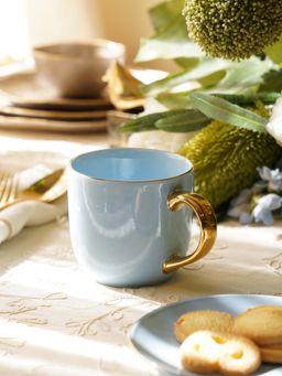 Pure Home + Living - Light Blue Senorita Coffee Mug