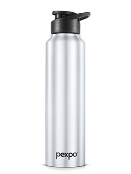 Pexpo - Chromo Silver Stainless Steel Fridge Bottle-Sipper (750ml)