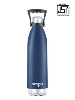 Pexpo - Echo Denim Blue Stainless Steel Vacuum Insulated Hot & Cold Flask (1800ml)