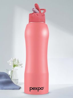Pexpo - Belly Candy Pink Stainless Steel Fridge Bottle-Sipper (1000ml)