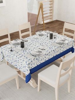 Urban Space - Water & Stain Resistant Table Cover Anti-Skid Blue