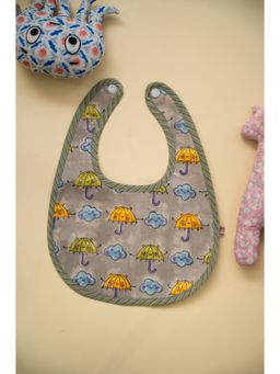 ADYA - Multi-Color Umbrella Cotton Reversible Bibs