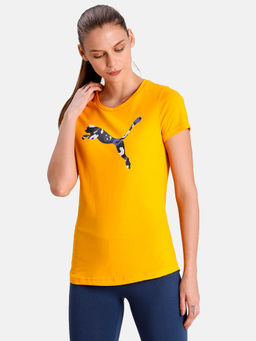 Puma - Leopard Cat Logo Casual Tee