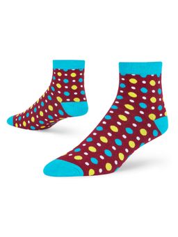 Dynamocks - Fizzy - Men and Women Ankle Length Socks - Free Size
