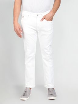 U.S. Polo Assn. Denim Co. - White Cotton Jeans