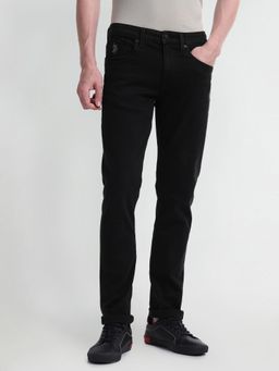 U.S. Polo Assn. Denim Co. - Black Cotton Jeans