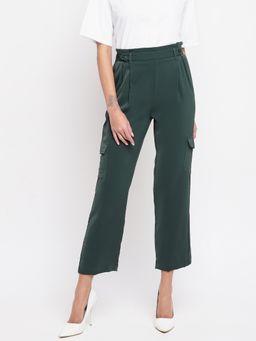 Latin Quarters - Bottle Green Cargo Trouser