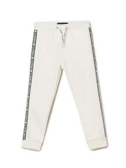Tommy Hilfiger - F24 Bb Monotype Tape Joggers White