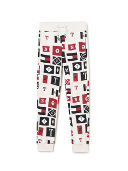 Tommy Hilfiger - Bb Flags Aop Joggers White