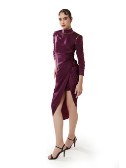 MODO CALDO - Purple Shadowed Orchid Dress