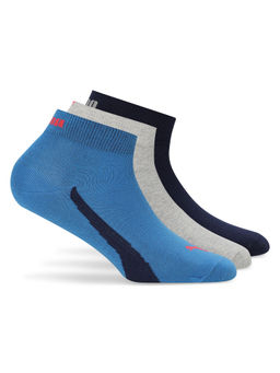 Puma - Lifestyle Unisex Quarter Multi-Color Socks (Pack of 3)