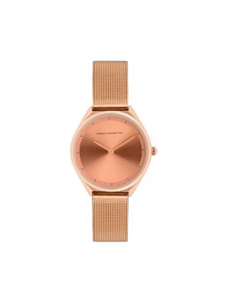 French Connection - Women Rose Gold Analogue Watch FC22RGM