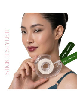 Rheal Curve - Transparent Double Sided Clothes & Body Waterproof & No-Residue Fashion Tape