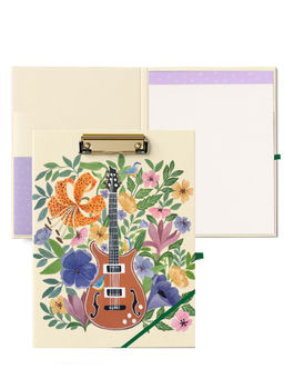 Happywagon - Gratitude Garden Clipfolio with Notepad