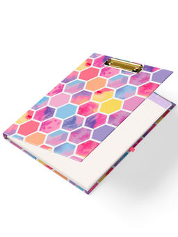 Happywagon - Honey Comb Clipfolio with Notepad