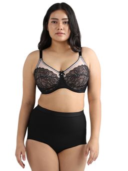 Wacoal - Women's Shape Revelation Mid Waist Full Coverage Seamless Black Shaping Brief