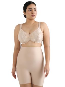 Wacoal - Womens Girdle High Waist Medium Compression Tummy & Thigh Shapewear - Beige