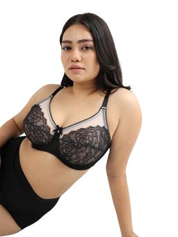 Wacoal - Retro Chic Non-Padded Wired Full Coverage Full Support Everyday Comfort Bra - Black