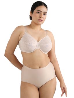 Wacoal - Visual Effects Non-Padded Wired Full Coverage Minimiser Everyday Comfort Bra - Beige