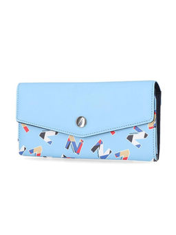Nautica - Money Manager RFID Womens Wallet Clutch Organizer, Blue