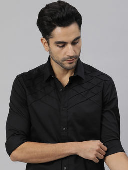 Rare Rabbit - Black Casual Casual Shirt