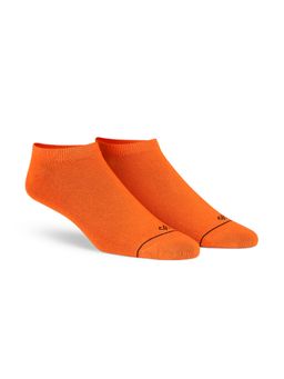 Dynamocks - Men & Women Ankle Length Orange Socks